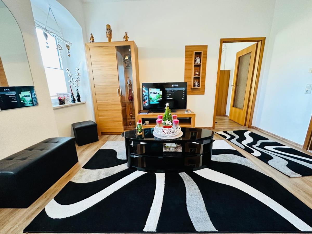 Gemuetliche Wohnung In Gruenhainichen Erzgebirge Grunhainichen Exteriör bild