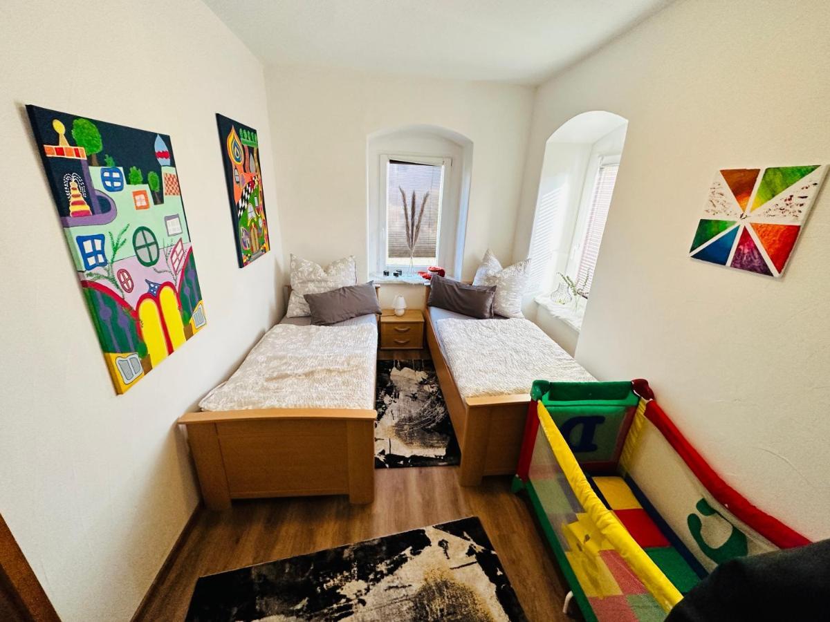 Gemuetliche Wohnung In Gruenhainichen Erzgebirge Grunhainichen Exteriör bild